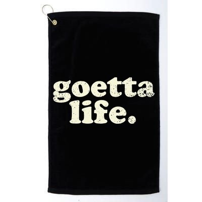 Cincinnati Goetta life foodie souvenir and gift Golf Towel