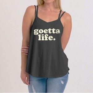 Cincinnati Goetta life foodie souvenir and gift Women's Strappy Tank