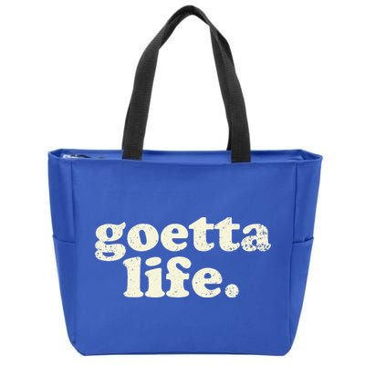 Cincinnati Goetta life foodie souvenir and gift Zip Tote Bag