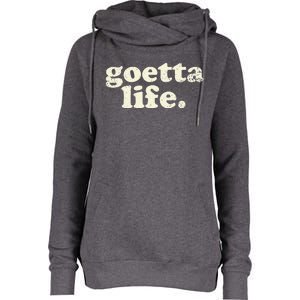 Cincinnati Goetta life foodie souvenir and gift Womens Funnel Neck Pullover Hood