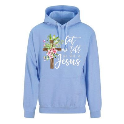 Christian Gift Let Me Tell You About My Jesus Gift Unisex Surf Hoodie