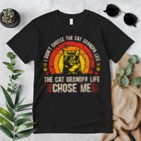 Cat Grandpa Life Cat Lover Grandpa Cat Grandfather Premium T-Shirt