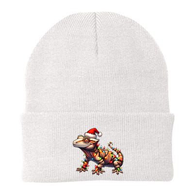 Crested Gecko Lizard Christmas Hat Xmas Beanie