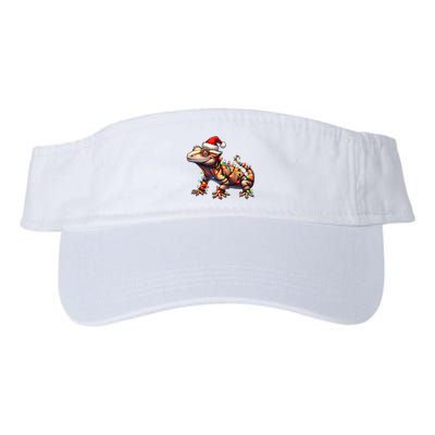 Crested Gecko Lizard Christmas Hat Xmas Visor