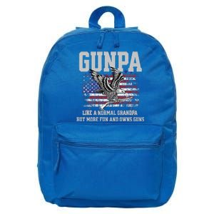 Cool Gunpa Like Normal Grandpa But Own Guns 16 in Basic Backpack