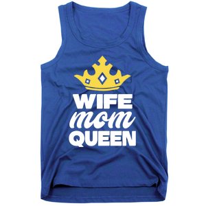 Crown Graphic Mother's Day Wife Mom Queen Cute Gift Tank Top