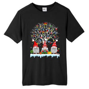 Cute Gnomes Merry Christmas Light Family Gnome Xmas Matching Tall Fusion ChromaSoft Performance T-Shirt