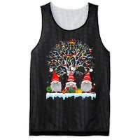 Cute Gnomes Merry Christmas Light Family Gnome Xmas Matching Mesh Reversible Basketball Jersey Tank