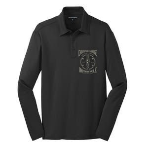 Champion Garage Motorcycle Silk Touch Performance Long Sleeve Polo