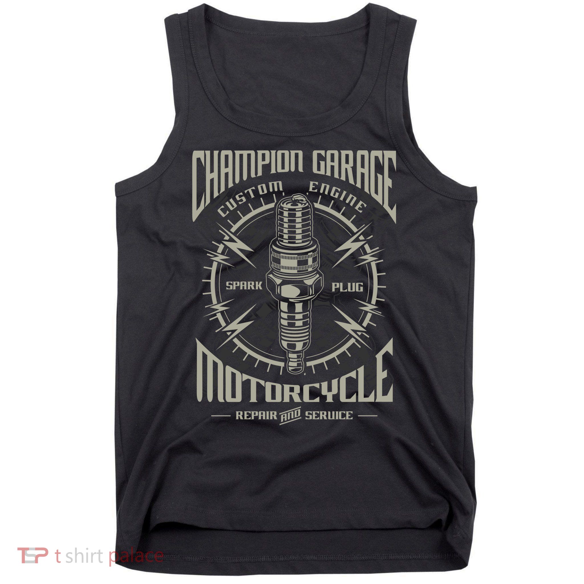 Champion Garage Motorcycle Tank Top