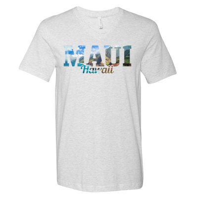 Cool Gift Maui Hawaii Hawaiian Islands Surf Surfing Surfer Gift  V-Neck T-Shirt