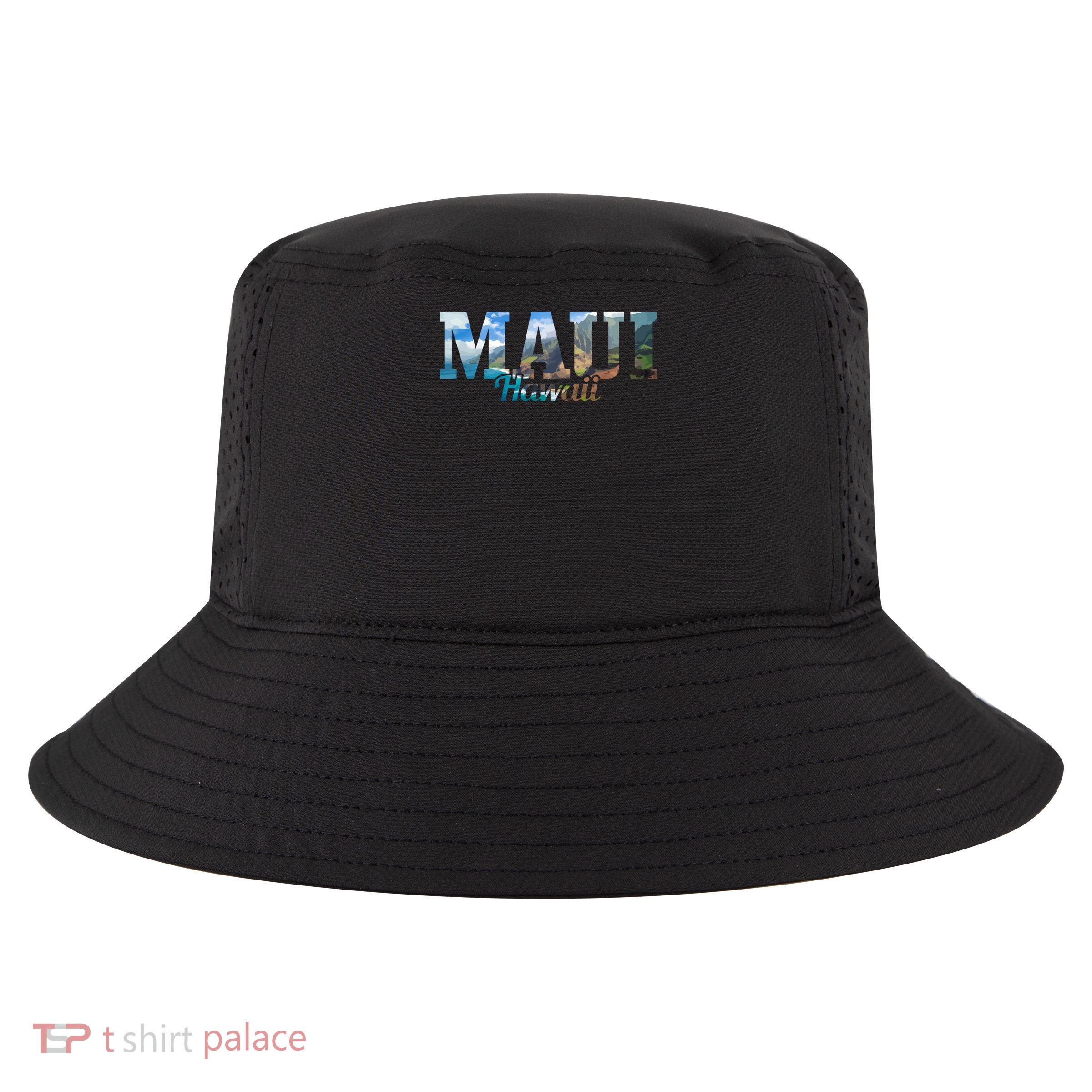 Cool Gift Maui Hawaii Hawaiian Islands Surf Surfing Surfer Gift  Cool Comfort Performance Bucket Hat