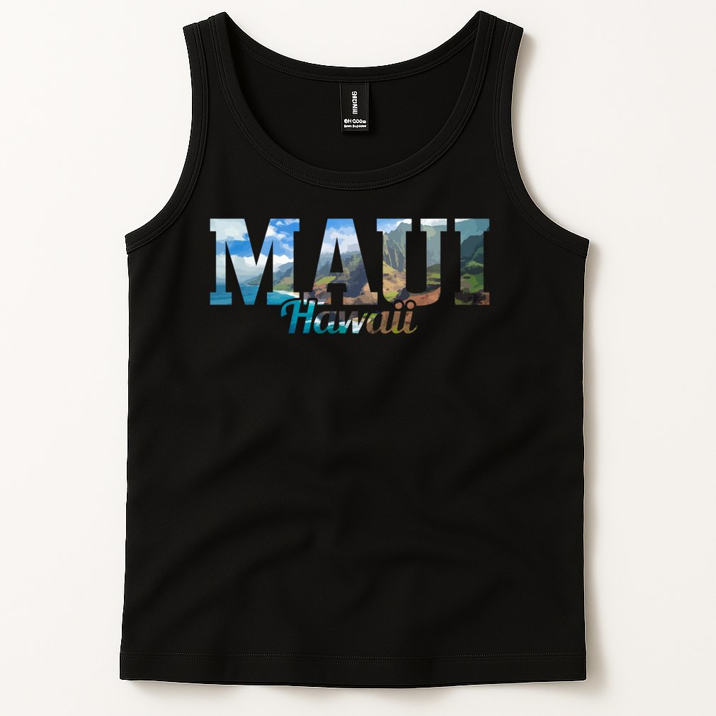 Cool Gift Maui Hawaii Hawaiian Islands Surf Surfing Surfer Gift  Tank Top