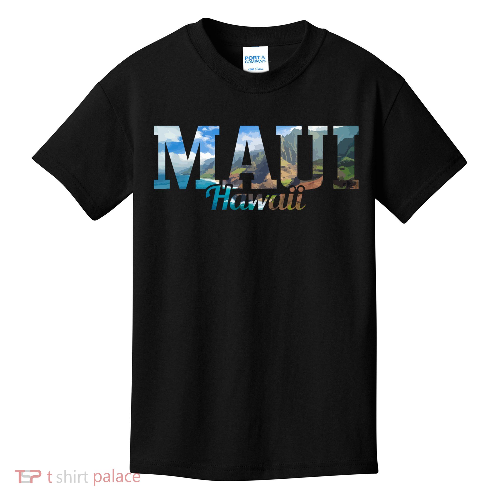 Cool Gift Maui Hawaii Hawaiian Islands Surf Surfing Surfer Gift  Kids T-Shirt