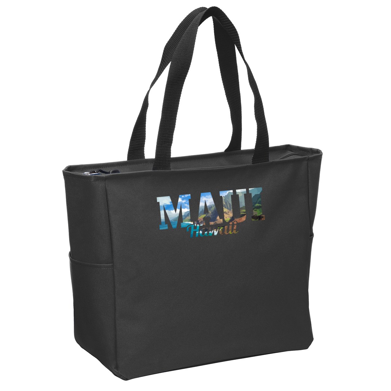 Cool Gift Maui Hawaii Hawaiian Islands Surf Surfing Surfer Gift  Zip Tote Bag