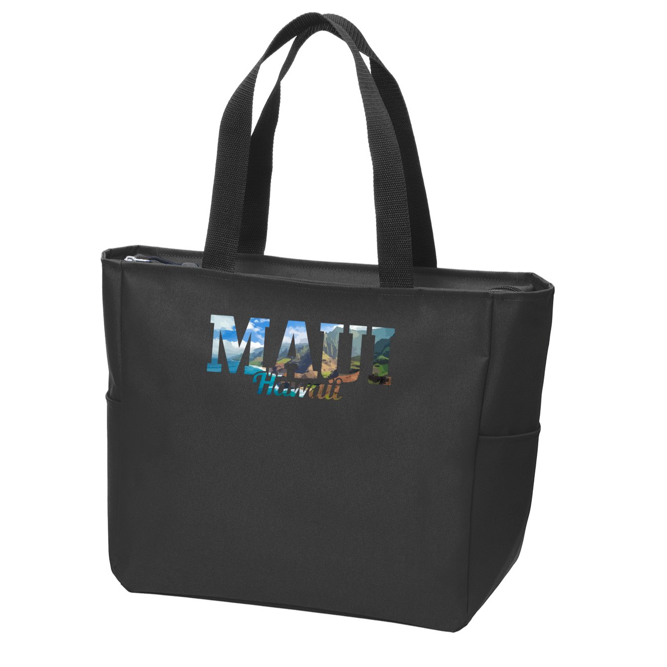 Cool Gift Maui Hawaii Hawaiian Islands Surf Surfing Surfer Gift  Zip Tote Bag