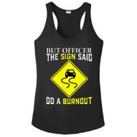 Car Guy Mechanic Collector Car Racer Racing Enthusiast Ladies PosiCharge Competitor Racerback Tank