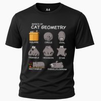 Cat Geometry Math Funny Cat Gifts For Cat Dad Cat Mom Cooling Performance Crew T-Shirt