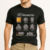 Cat Geometry Math Funny Cat Gifts For Cat Dad Cat Mom Cooling Performance Crew T-Shirt