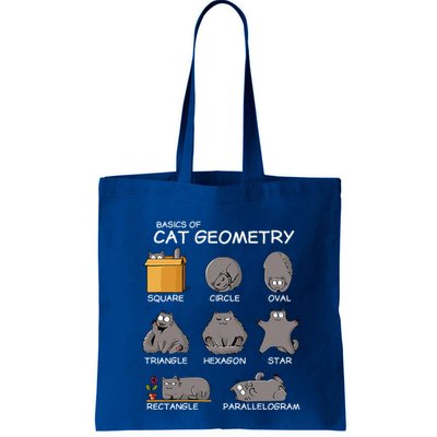 Cat Geometry Math Funny Cat Gifts For Cat Dad Cat Mom Bag