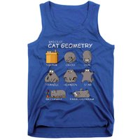 Cat Geometry Math Funny Cat Gifts For Cat Dad Cat Mom Tank Top