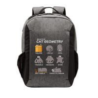 Cat Geometry Math Funny Cat Gifts For Cat Dad Cat Mom Vector Backpack