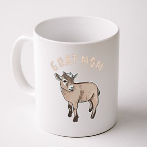 Cute Goat Mom Illustration Lovers Gifts Owner Farmer Coffee Mug