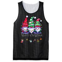 Cute Gnomes Merry Christmas Light Family Gnome Xmas Matching Mesh Reversible Basketball Jersey Tank