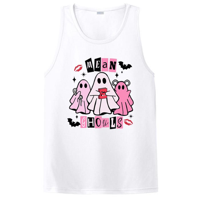 Cute Ghost Mean Ghouls Funny Halloween Costume Spooky Season PosiCharge Competitor Tank