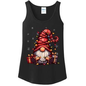 Cute Gnome Matching Outfit Family Merry Christmas Ladies Essential Tank