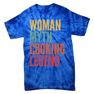 Cooking Gift Myth Cooking Legend Gift Tie-Dye T-Shirt