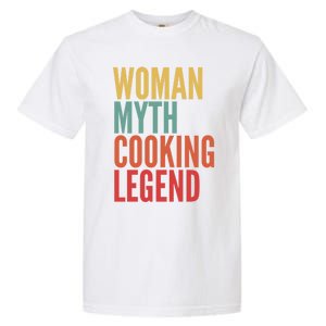 Cooking Gift Myth Cooking Legend Gift Garment-Dyed Heavyweight T-Shirt