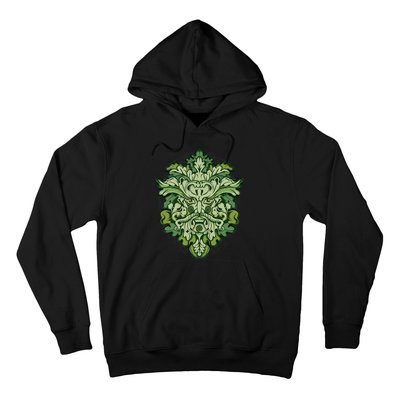 Celtic Green Man Pagan Irish Scottish Mythology God Hoodie