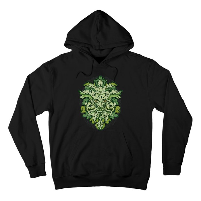 Celtic Green Man Pagan Irish Scottish Mythology God Hoodie