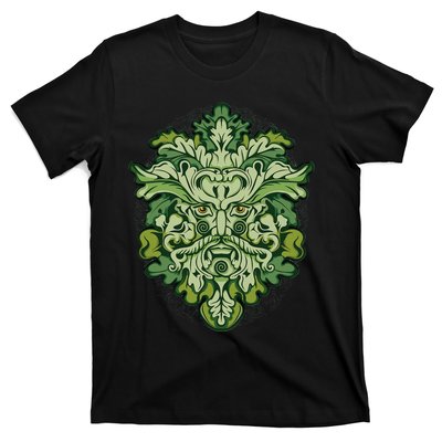 Celtic Green Man Pagan Irish Scottish Mythology God T-Shirt