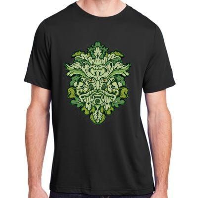 Celtic Green Man Pagan Irish Scottish Mythology God Adult ChromaSoft Performance T-Shirt