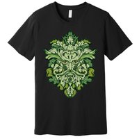 Celtic Green Man Pagan Irish Scottish Mythology God Premium T-Shirt