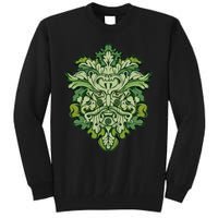 Celtic Green Man Pagan Irish Scottish Mythology God Tall Sweatshirt