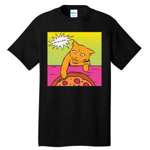 Cat Get Me A Pizza Tall T-Shirt