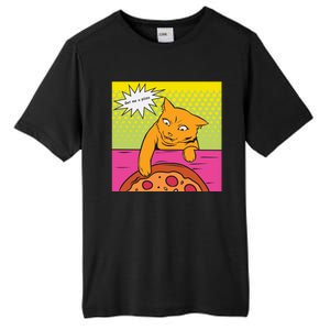 Cat Get Me A Pizza Tall Fusion ChromaSoft Performance T-Shirt