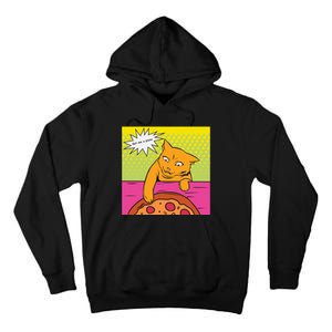 Cat Get Me A Pizza Tall Hoodie