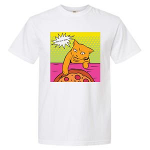 Cat Get Me A Pizza Garment-Dyed Heavyweight T-Shirt