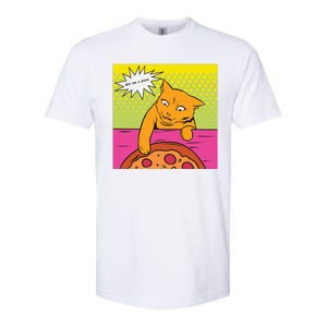 Cat Get Me A Pizza Softstyle CVC T-Shirt