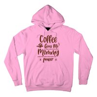 Coffee Gives Me Mommy Power Hoodie