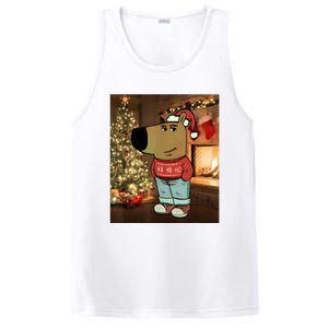 Chill Guy Meme Costume Funny Chill Guy Meme PosiCharge Competitor Tank