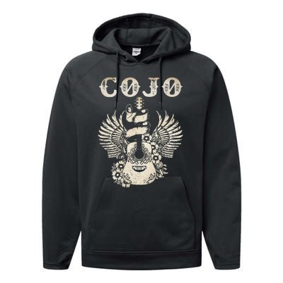 C.O.J.O Guitar Music Outlaw 80s 90s Love Legends Live Forever Performance Fleece Hoodie