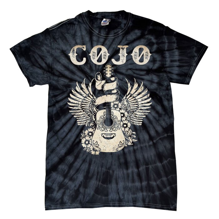 C.O.J.O Guitar Music Outlaw 80s 90s Love Legends Live Forever Tie-Dye T-Shirt