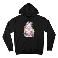 Cute Gnome Mom Happy Mothers Day Art Flower For Mom Gnomies Hoodie