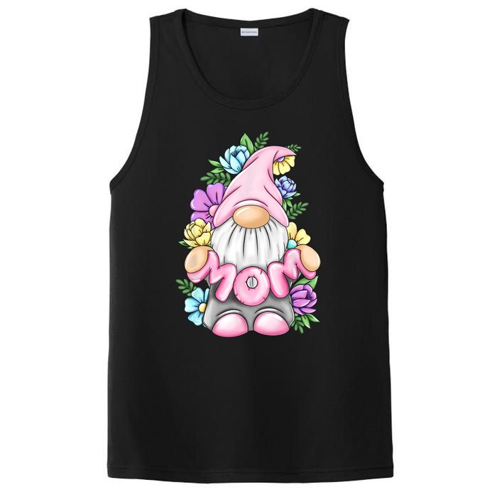 Cute Gnome Mom Happy Mothers Day Art Flower For Mom Gnomies PosiCharge Competitor Tank