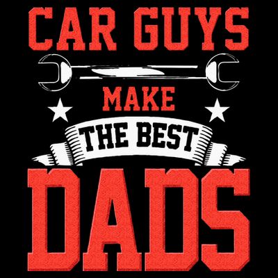 Car Guys Make The Best Dads Gift Funny Garage Mechanic Dad T-Shirt